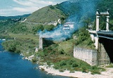 Pont du Pertuiset avant le Barrage - Moulin en Feu